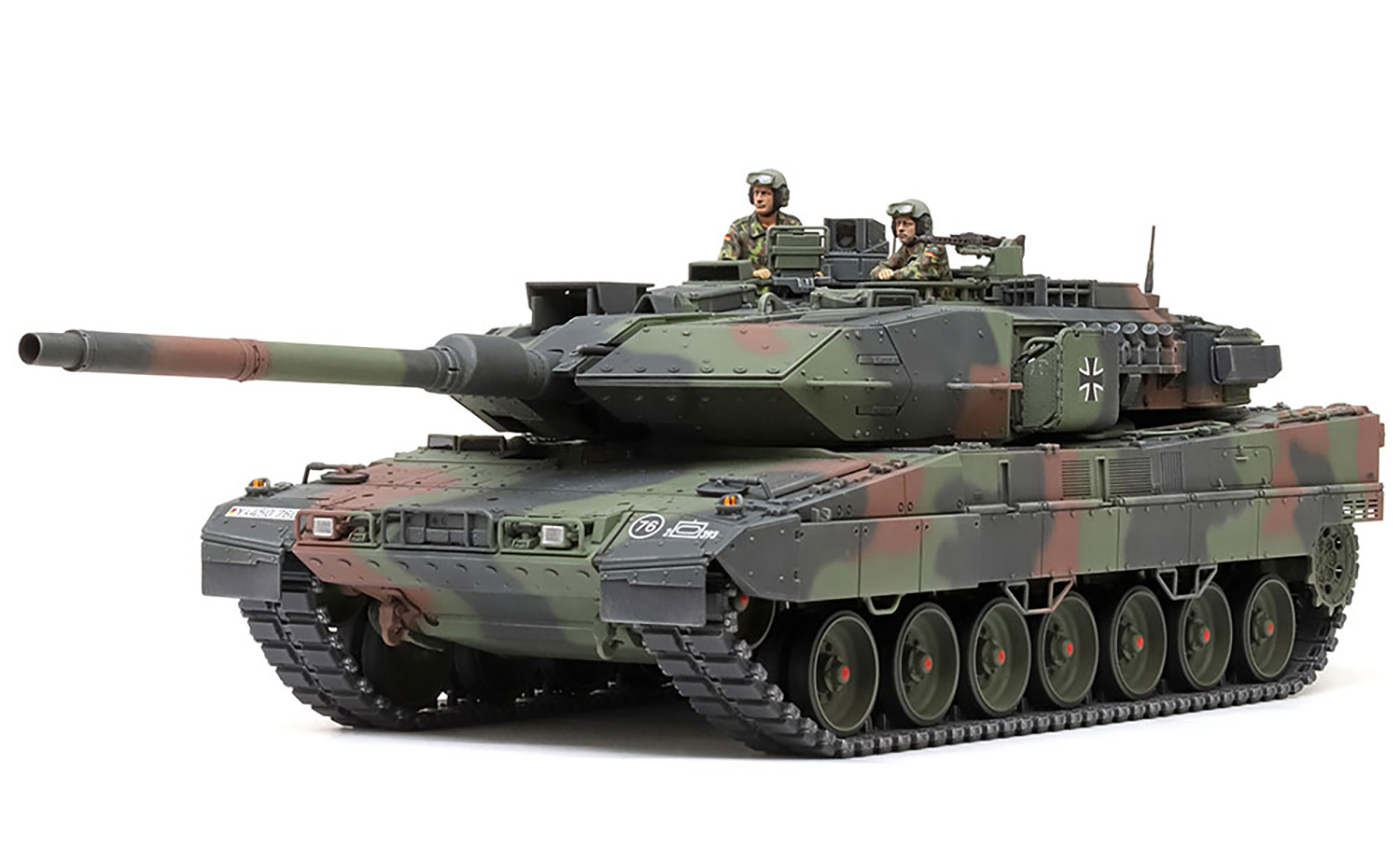 ドイツ連邦軍主力戦車 レオパルト 2 A7V プラモデル (タミヤ 1/35 ミリタリーミニチュアシリーズ No.35387) 商品画像_1