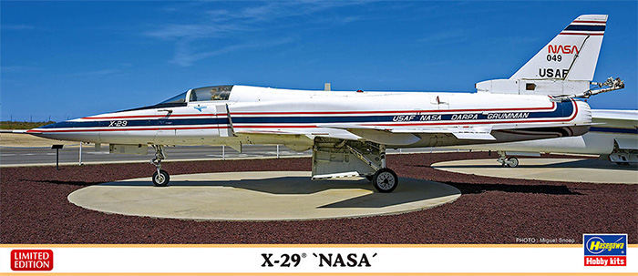 X-29 NASA プラモデル (ハセガワ 1/72 飛行機 限定生産 No.02475) 商品画像