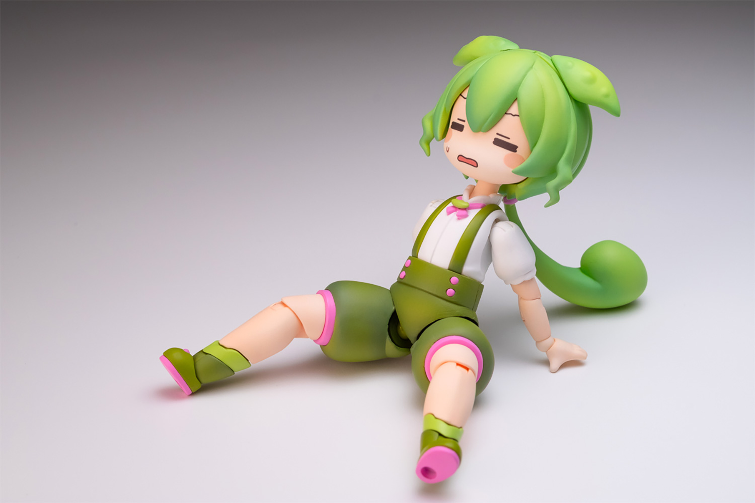 プラフィア ずんだもん (ミニフィギュア同梱セット） プラモデル (プラム 東北ずんこ・ずんだもん No.PP196) 商品画像_3