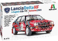 ランチア デルタ HF インテグラーレ 16V 1989 サンレモラリー（日本語対訳補足説明書付属