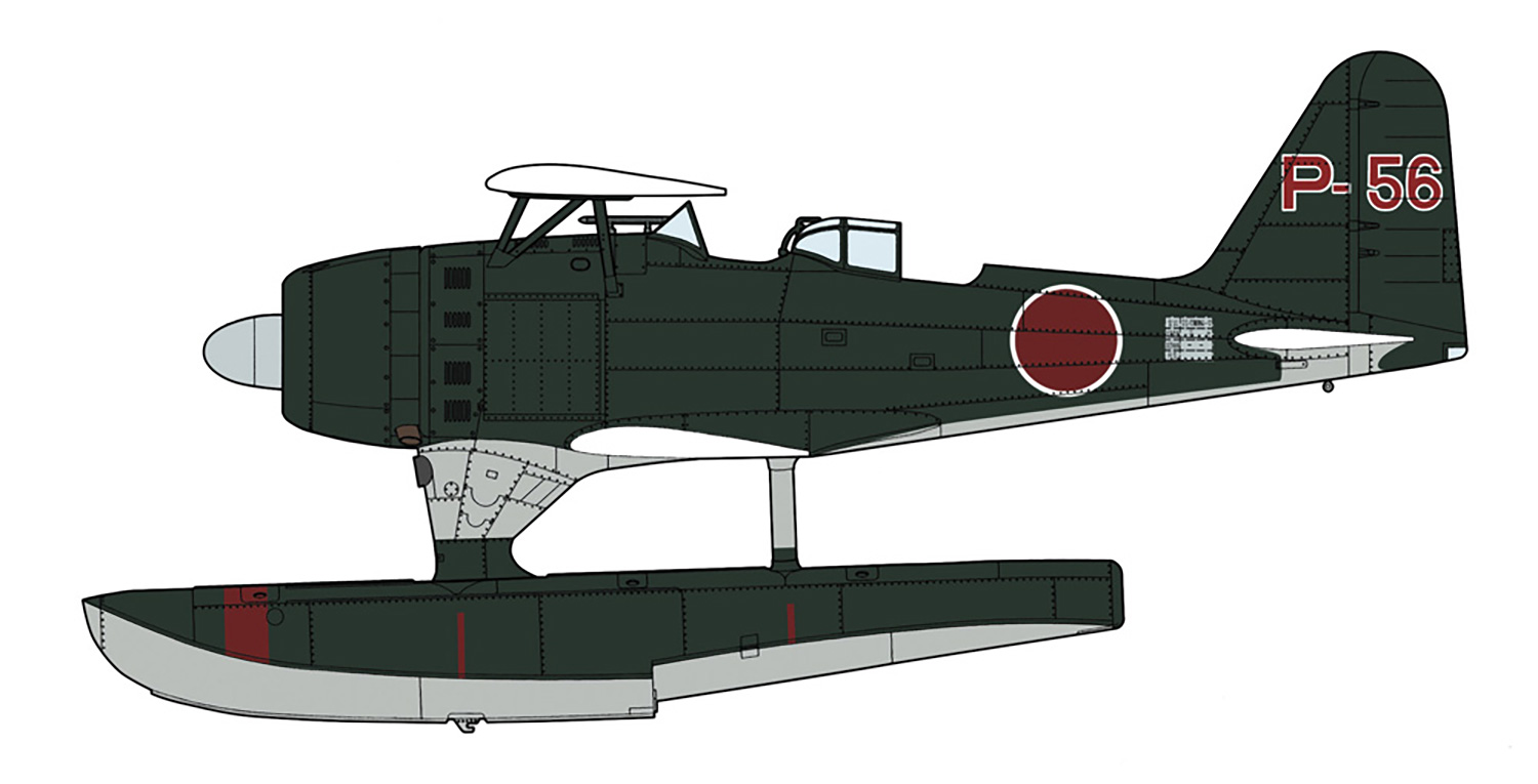 三菱 F1M2 零式水上観測機 11型 前期型 山陽丸搭載機 プラモデル (ハセガワ 1/48 飛行機 限定生産 No.07538) 商品画像_1