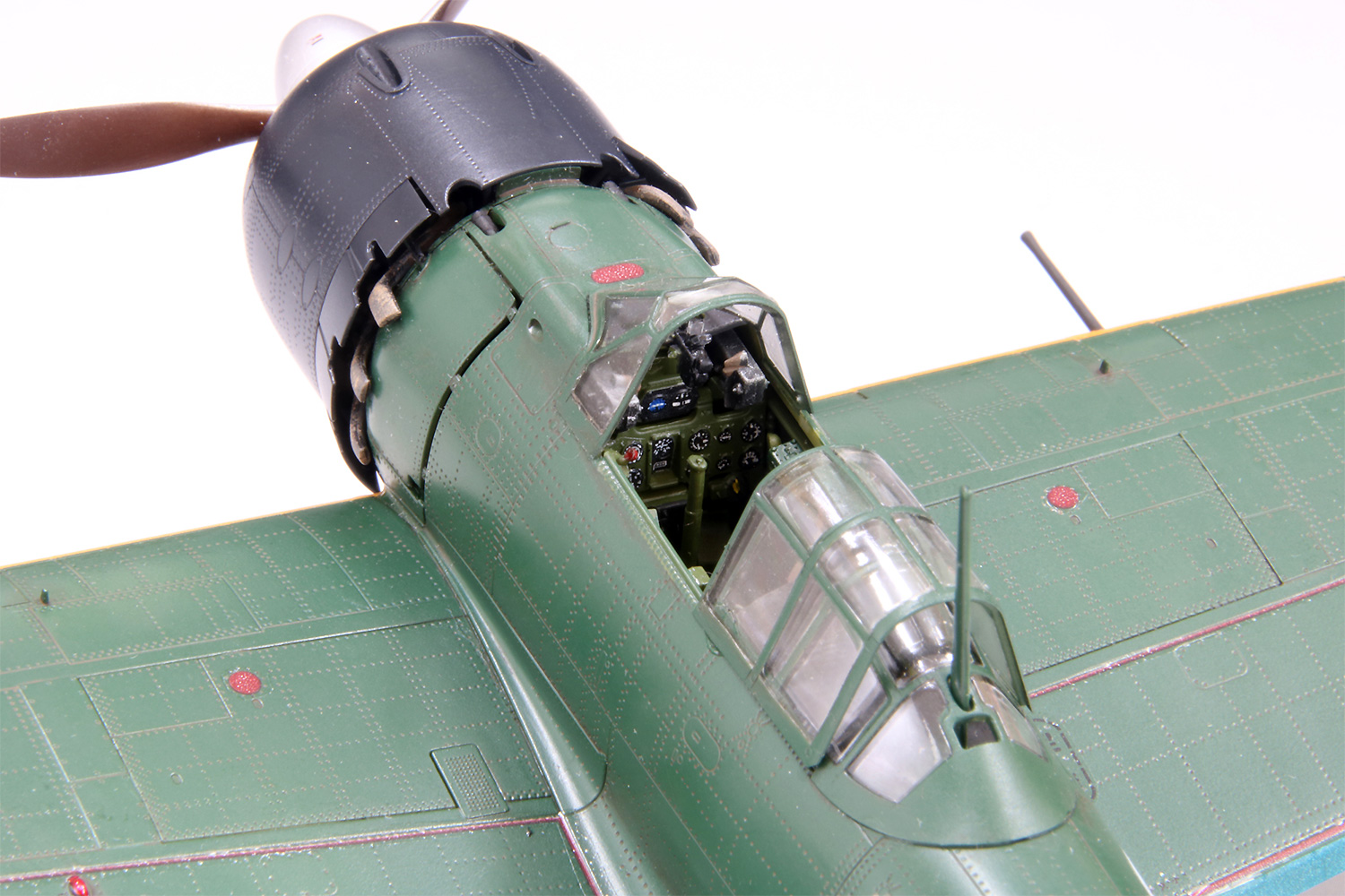 帝国海軍 零式艦上戦闘機
五二型 （三菱製・中期型）  (ファインモールド 1/48 日本陸海軍 航空機 No.FZ01) 商品画像_3