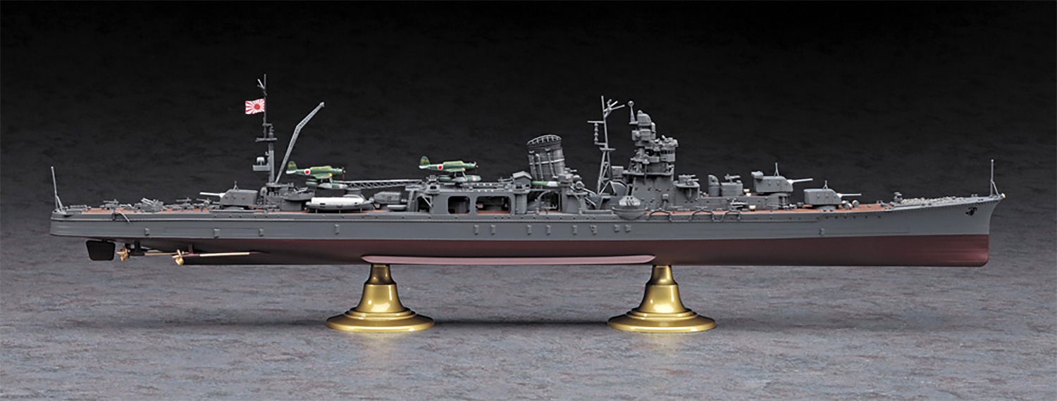 日本海軍 軽巡洋艦 矢矧 レイテ沖海戦 プラモデル (ハセガワ 1/350 Z帯 No.40109) 商品画像_1