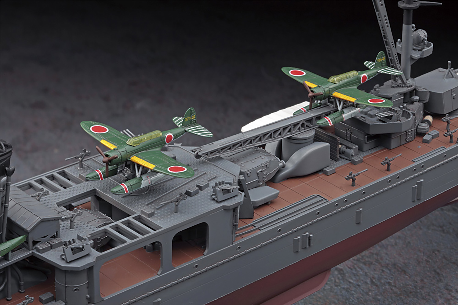 日本海軍 軽巡洋艦 矢矧 レイテ沖海戦 プラモデル (ハセガワ 1/350 Z帯 No.40109) 商品画像_3