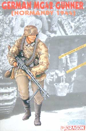 ジャーマン Ｍ42 ガンナー (NORMANDY 1944） プラモデル (ドラゴン 1/16 Figures No.1611) 商品画像