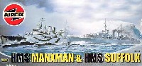 英海軍艦艇セット マンクスマン & サフォーク