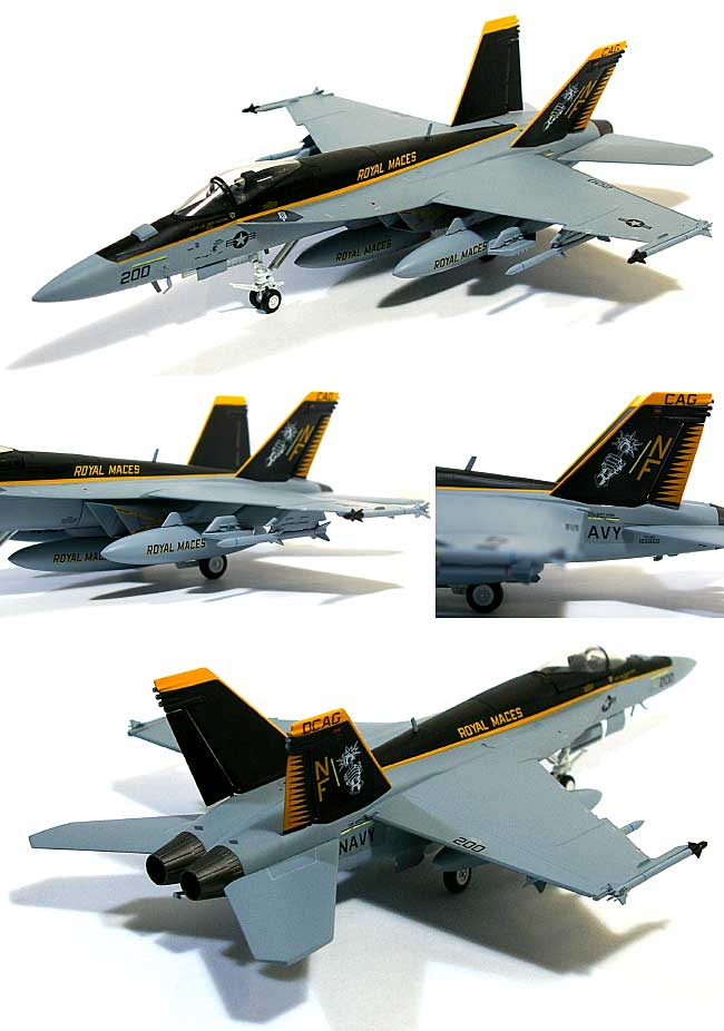 1/72 スーパーホーネット ロイヤルメイセス F/A-18E SUPER HORNET US