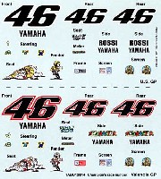 チャンピオンズ レース ナンバー (ヤマハ YZR-M1対応）