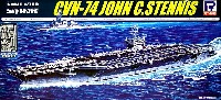 アメリカ海軍 ニミッツ級航空母艦 CVN-74 ステニス エッチングパーツ付