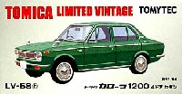 トヨタ カローラ 1200 4ドア セダン (緑）