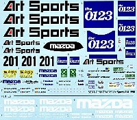 マツダ 787 Art Sports ル・マン 1990年 デカール
