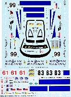 フェラーリ F430GT Risi Competizione ル・マン/アメリカ ル・マン 2008 #83/#61 スペアデカール