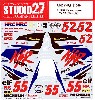 ホンダ NSR500 HRC 1995 & 1996 青木琢磨 #55 & #52