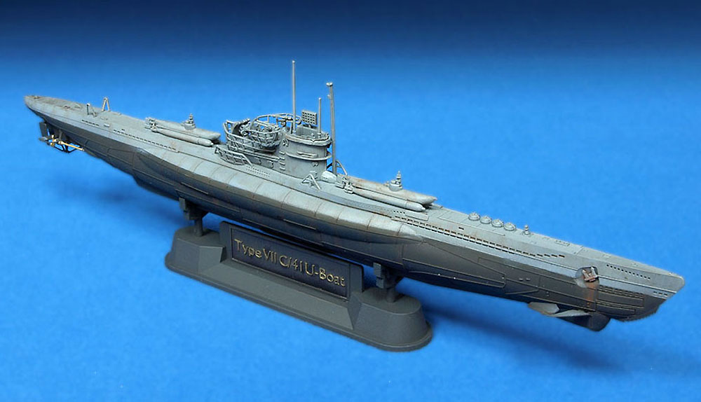 本日限定 童友社 700 世界の潜水艦シリーズ No.7 ドイツ海軍 Uボート IXC プラモデル