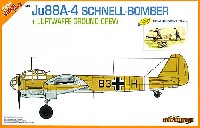 WW.2 ドイツ空軍 Ju88A-4 シュネルボマー w/グランドクルーセット