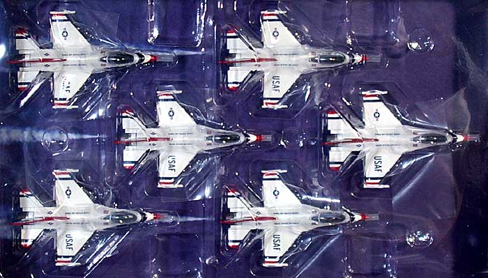 1/200　hogan　F-16C　サンダーバーズ　6機セット