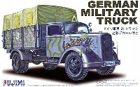 ドイツ 軍用 3t トラック (迷彩デカール付き)