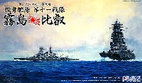 第3次ソロモン海戦時 挺身艦隊 第11戦隊 霧島 & 比叡