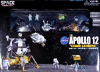 アポロ12号 CSM ＋ 月着陸船 ＋ サーベイヤー3号 w/月面ベース