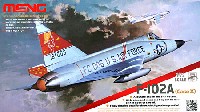 MENG-MODEL ディモルフォドン シリーズ F-102A デルタダガー 戦闘機 (ケース X)