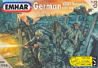 WW1 ドイツ 歩兵 & 戦車兵 (48体入)