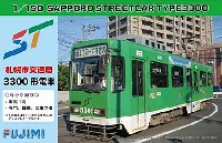 フジミ ストラクチャー シリーズ 札幌市交通局 3300形電車