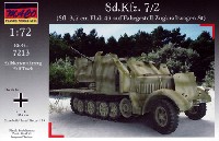 ドイツ Sd.Kfz.7/2 8トンハーフトラック Flak43 対空自走砲 装甲タイプ