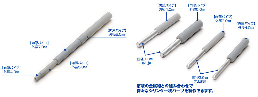 プラスチック MC901 丸棒（青） 直径 85mm 690 mm