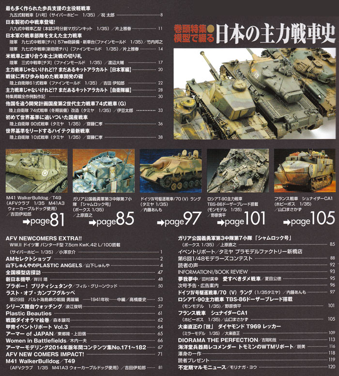 Armour　Modeling　No.183　アーマーモデリング　2015年1月号　大日本絵画