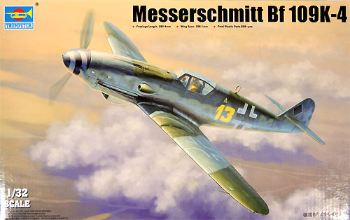 トランペッター 1/32 ビックスケールエアクラフトシリーズ ドイツ軍 メッサーシュミットBf109E-4/Trop プラモデル g6bh9ry