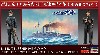 日本海軍 戦艦 三笠 日本海海戦 1905 w/東郷平八郎&秋山真之フィギュア