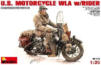 アメリカ モーターサイクル WLA w/ライダー