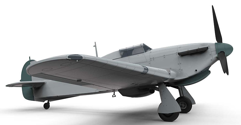 エアフィックス 1/24 イギリス空軍 ホーカー ハリケーンMk.1 プラモデル X14002V 自動車