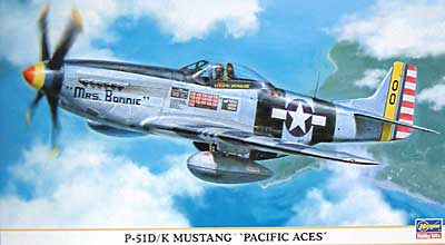 Ｐ-51D/K ムスタング パシフィック エーセス プラモデル (ハセガワ 1/48 飛行機 限定生産 No.09503) 商品画像