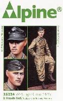アルパイン 1/35 フィギュア WW2 ドイツ 武装親衛隊 ティーガー搭乗員 (1944-45)