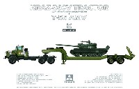KrAZ-260V トラクター w/ ChMZAP-5247G セミトレイラー + T-55 AMV