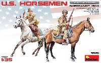 アメリカ 乗馬兵 ノルマンディー 1944