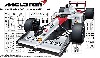 マクラーレン ホンダ MP4/6 ブラジルGP/サンマリノGP/日本GP 日本GP仕様 エッチングパーツ付き