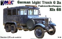 ドイツ 1.5tトラック G3a Kfz.68 無線通信用アンテナ搭載車