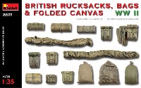 イギリス 軍用リュックサック、フィールドキャンバス & バッグ WW2