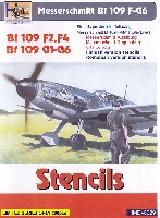 メッサーシュミット Bf109F-G6 ステンシル