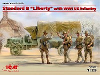 スタンダード B リバティ トラック w/WW1 アメリカ歩兵