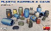 プラスチック製樽 & 缶セット