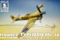 ホーカー タイフーン Mk.1b カードア 砂漠迷彩、ドイツ空軍 トライアル