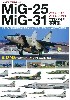 MiG-25 フォックスバット / MiG-31 フォックスハウンド プロファイル写真集