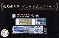 日本海軍 航空母艦 瑞鶴 エッチングパーツ w/2ピース 25ミリ機銃