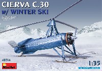 ミニアート エアクラフトミニチュアシリーズ シェルヴァ C.30 雪上スキー仕様