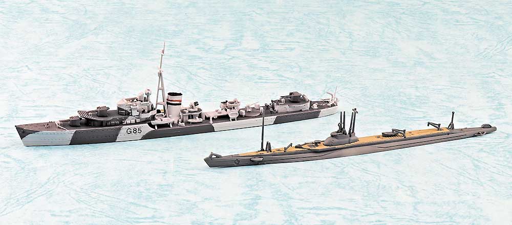 英国海軍 駆逐艦 ジュピター SP プラモデル (アオシマ 1/700 ウォーターラインシリーズ No.057650) 商品画像_1