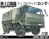 陸上自衛隊 3 1/2t トラック (ISUZU SKW-477)