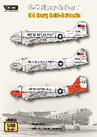 C-47 スカイトレイン Part.1 アメリカ海軍 R4D-6 Fleets デカール